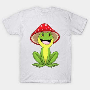 Frog with Mushroom T-Shirt